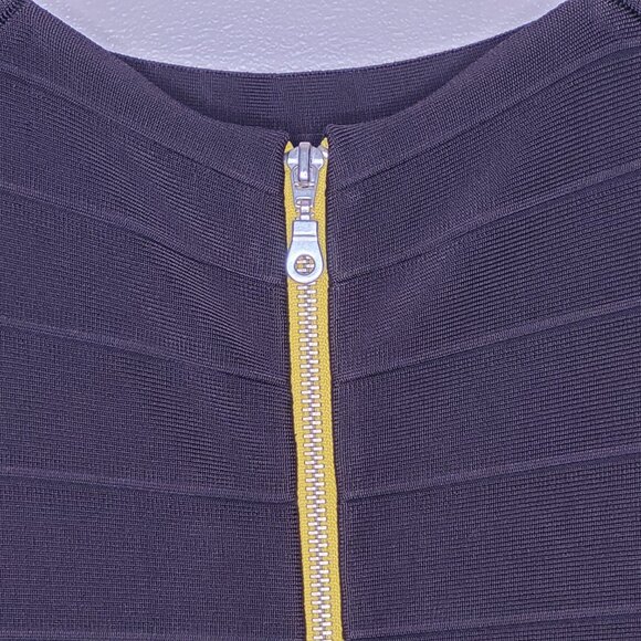 INC International Concepts Black Bodycon Zipper Dress – Worn Once (L) - Picture 6 of 8